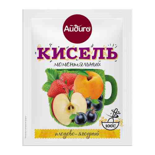 Кисель Айдиго плодово-ягодный 30 г арт. 3496878