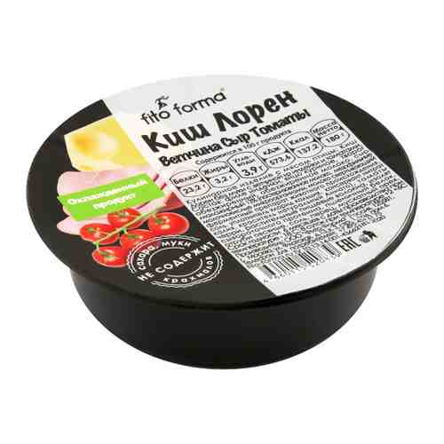 Киш Лорен Fito Forma ветчина сыр томаты 180 г арт. 3429154
