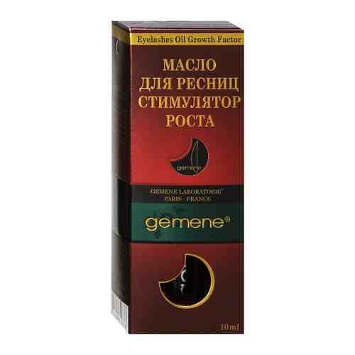 Масло для ресниц Gemene стимулятор роста 10 мл арт. 3500376