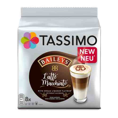 Кофе Tassimo Baileys Latte Macchiato 16 капсул (эспрессо 8 штук по 6.5 г + молочный продукт 8 штук по 26.5 г) арт. 3361620