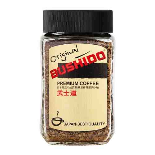 Кофе Bushido Original растворимый сублимированный 100 г арт. 3356840