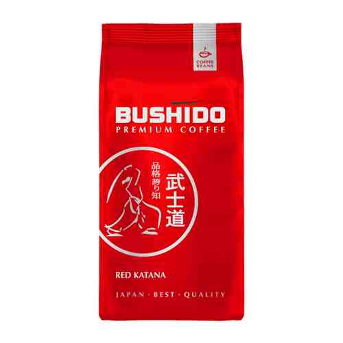Кофе Bushido Red Katana Coffee в зернах 227 г арт. 3381871