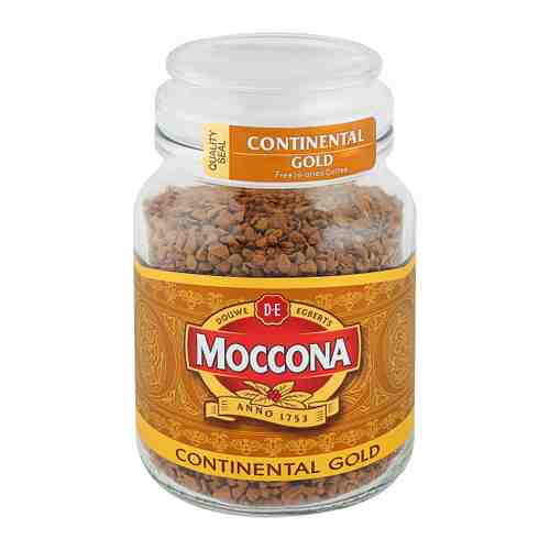 Кофе Moccona Continental Gold растворимый сублимированный 95 г арт. 3377981