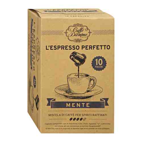Кофе Caffe Diemme L'espresso Mente 10 капсул по 5.6 г арт. 3455532