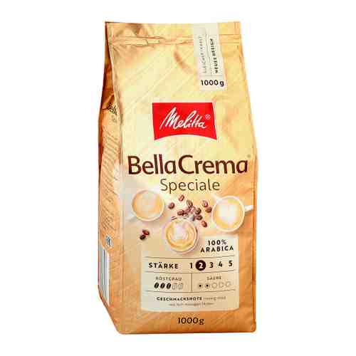 Кофе Melitta BellaCrema Speciale в зернах 1 кг арт. 3406187