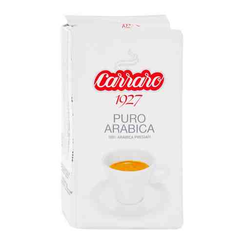 Кофе Carraro Arabica 100% молотый 250 г арт. 3474519