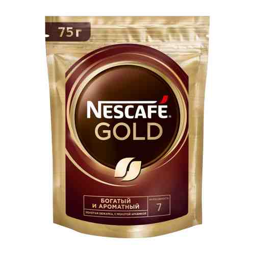 Кофе Nescafe Gold растворимый 75 г арт. 3347654