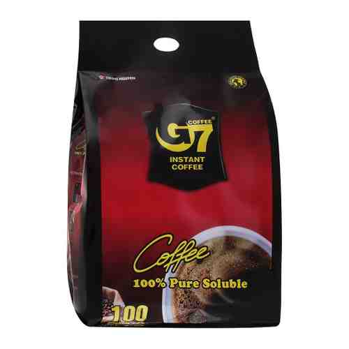Кофе Trung Nguyen черный растворимый G7 100 пакетиков по 2 г арт. 3471774