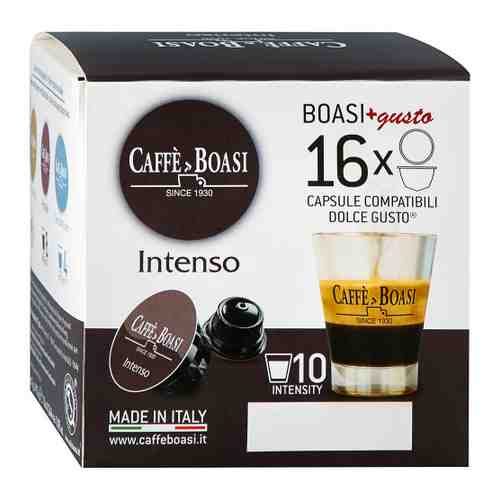 Кофе Caffe Boasi Intenso Dolce Gusto 16 капсул по 7 г арт. 3440254