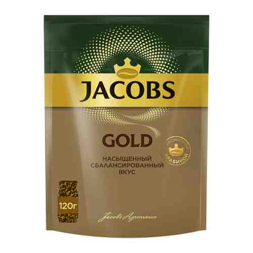 Кофе Jacobs Gold растворимый 120 г арт. 3454249