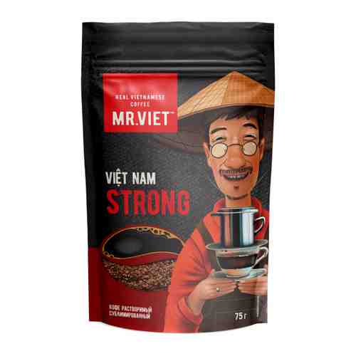 Кофе Mr.Viet Robusta растворимый сублимированный 75 г арт. 3402034