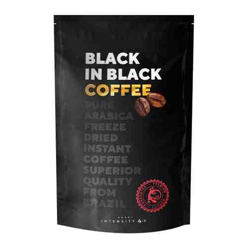 Кофе BLACK IN BLACK сублимированный 75 г арт. 3484471