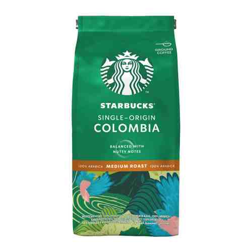 Кофе Starbucks Single-Origin Colombia средняя обжарка молотый 200 г арт. 3459427