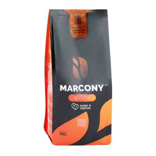 Кофе Marcony Aroma Баварский шоколад в зернах 200 г арт. 3417263