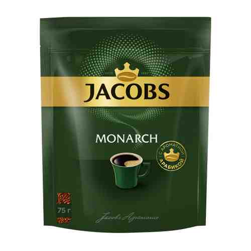 Кофе Jacobs Monarch растворимый сублимированный 75 г арт. 3420660