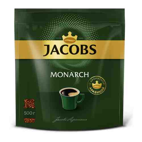 Кофе Jacobs Monarch растворимый сублимированный 500 г арт. 3056713