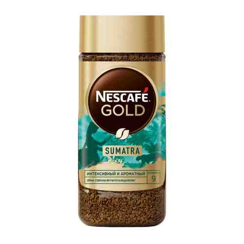 Кофе Nescafe Gold Origins Sumatra растворимый сублимированный стеклянная банка 85 г арт. 3372266
