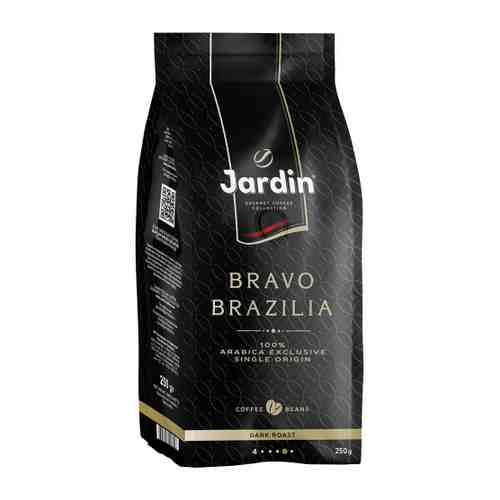 Кофе Jardin Bravo Brazilia в зернах 250 г арт. 3386859