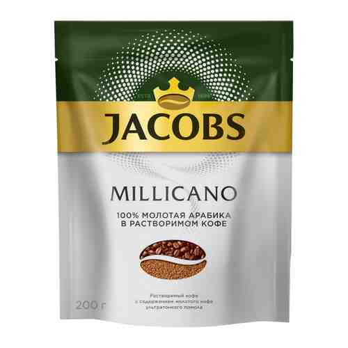 Кофе Jacobs Millicano растворимый сублимированный с добавлением молотого 200 г арт. 3407907