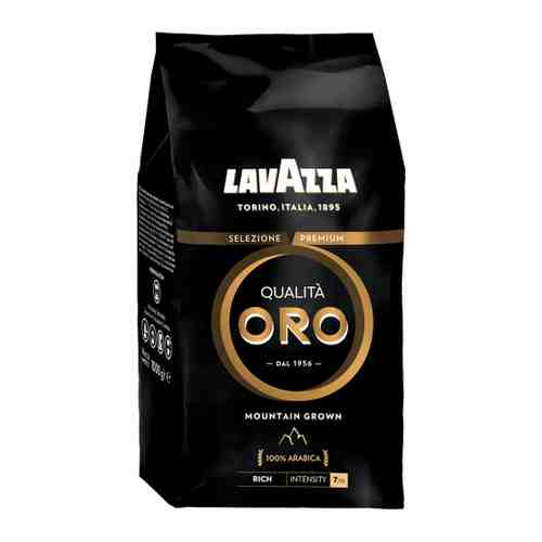 Кофе Lavazza Qualita Oro Mountain Grown в зернах 1 кг арт. 3406587