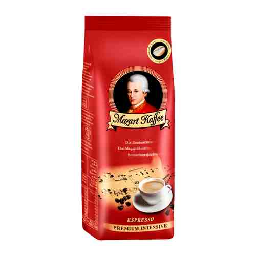 Кофе Mozart Kaffee Premium Intensive натуральный жаренный в зернах 250 г арт. 3434742