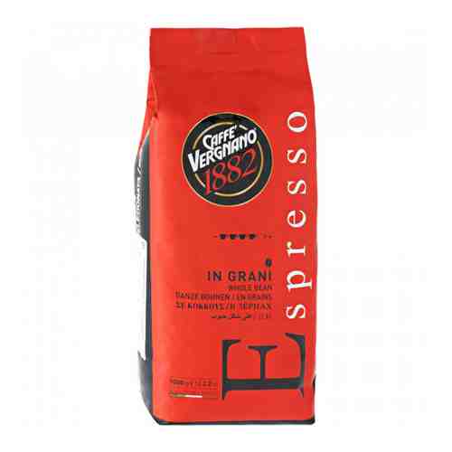 Кофе Vergnano Еspresso в зернах 1 кг арт. 3354694