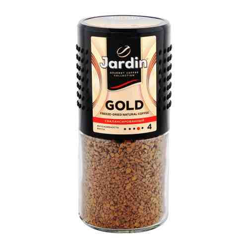 Кофе Jardin Gold растворимый сублимированный 95 г арт. 3416975