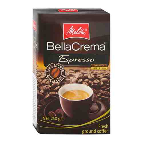 Кофе Melitta BellaCrema Espresso молотый 250 г арт. 3406188