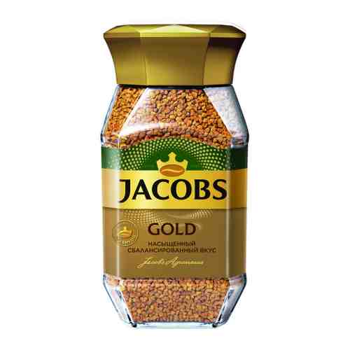 Кофе Jacobs Gold растворимый сублимированный 95 г арт. 3322815