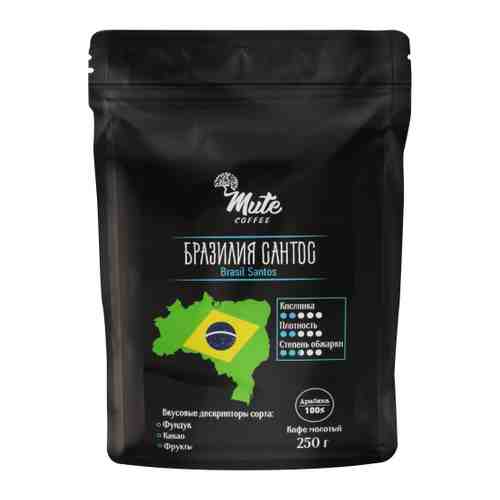 Кофе Mute Бразилия Сантос молотый 250 г арт. 3514471