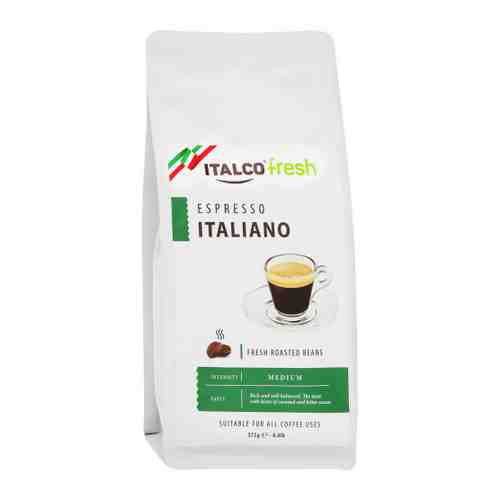 Кофе Italco Espresso Italiano в зернах 375 г арт. 3481164
