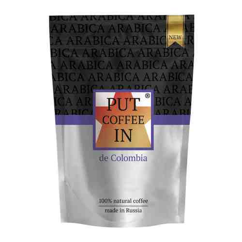 Кофе PUT coffee IN de Colombia растворимый сублимированный 75 г арт. 3471522
