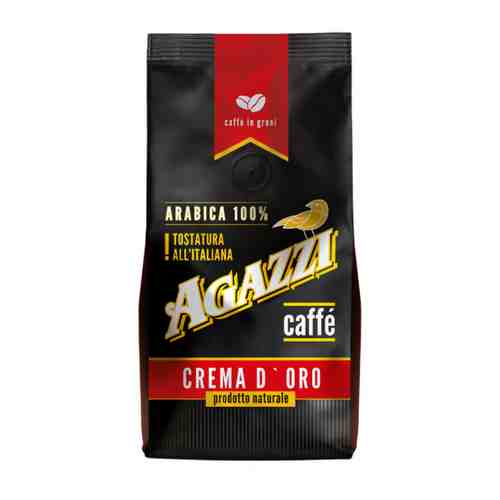 Кофе Agazzi Crema D'oro в зернах 200 г арт. 3471521