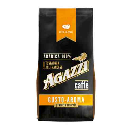Кофе Agazzi Gusto-Aroma в зернах 200 г арт. 3471512