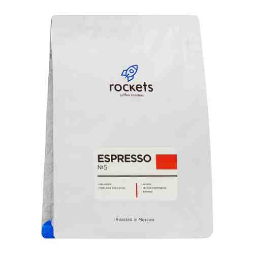 Кофе Rockets coffee roasters Espresso №5 в зернах 250 г арт. 3509089