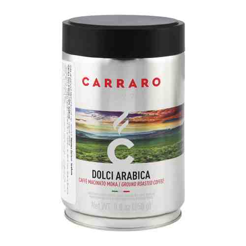 Кофе Carraro Dolci Arabica 100% молотый 250 г арт. 3447138