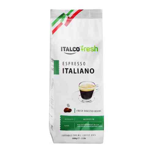 Кофе Italco Espresso Italiano в зернах 1 кг арт. 3447126
