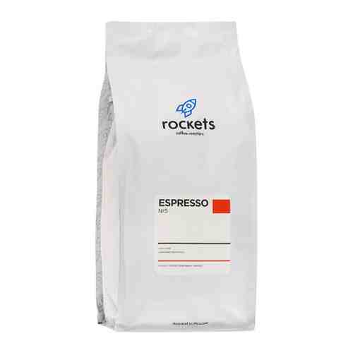 Кофе Rockets coffee roasters Espresso №5 в зернах 1 кг арт. 3509107