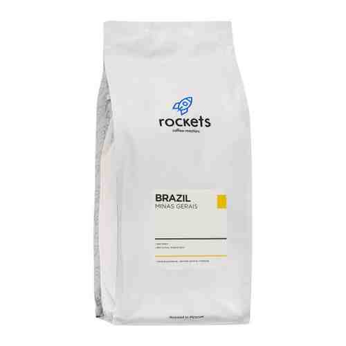 Кофе Rockets coffee roasters Brazil Minas в зернах 1 кг арт. 3509100