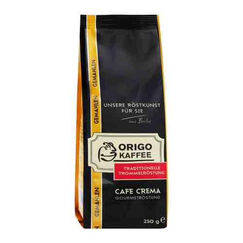 Кофе ORIGO Cafe Crema молотый натуральный 250 г арт. 3479979