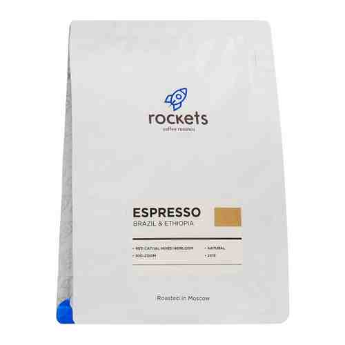 Кофе Rockets coffee roasters Brazil Ethiopia в зернах 250 г арт. 3509099