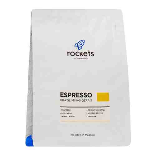 Кофе Rockets coffee roasters Brazil Minas в зернах 250 г арт. 3509090