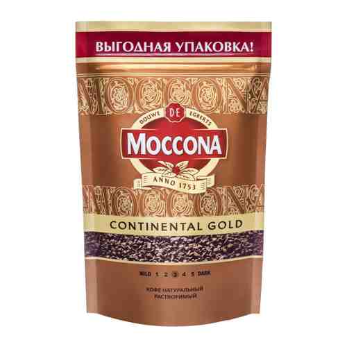 Кофе Moccona Cont Gold растворимый сублимированный 140 г арт. 3406577