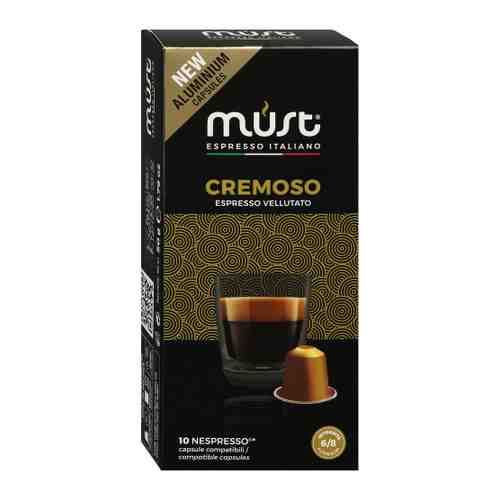 Кофе Must N.Cremoso 10 капсул по 5 г арт. 3447154