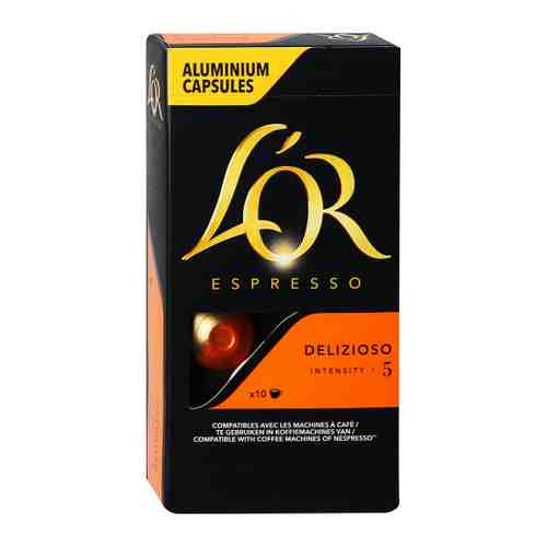 Кофе L’or Espresso Delizioso 10 капсул по 5.2 г арт. 3353507