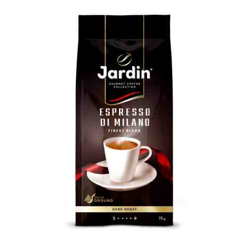 Кофе Jardin Эспрессо Ди Милано жареный молотый 75 г арт. 3451451