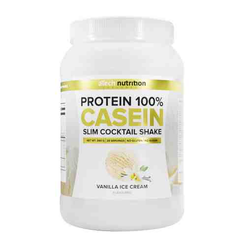 Коктейль aТech белковый Casein Protein вкус ванильное мороженое 840 г арт. 3520768