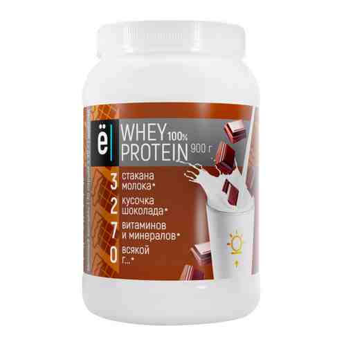 Коктейль Ёбатон белковый Whey protein со вкусом шоколада 900 г арт. 3520770