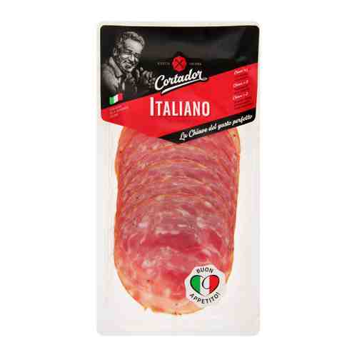 Колбаса сыровяленая Cortador Итальянская нарезка 80 г арт. 3411813