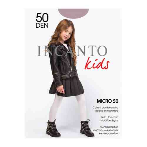 Колготки детские Incanto Micro Rosa тонкие 50 den рост 116-122 см арт. 3414060